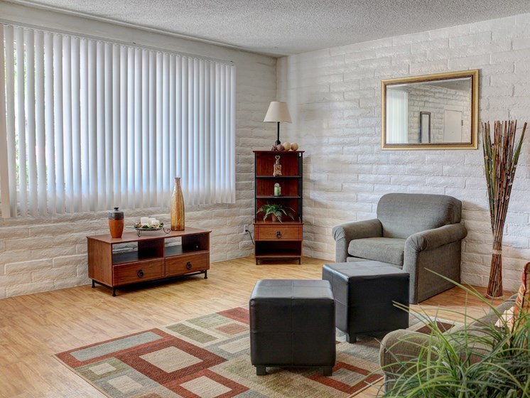 Living Room at Canyon Vista Apartments in Tucson, AZ